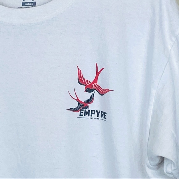 Empire || Swallows & Rose T-Shirt est. 1999; L - Picture 2 of 6